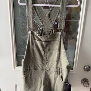 No Boundaries Olive Green Jumpsuit